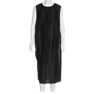 Lanvin Elegant Black Sleeveless Dress
